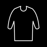 icono de vector de camisa casual