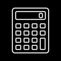 icono de vector de calculadora