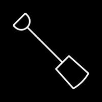 Hand Shovel Vector Icon