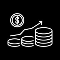 Money Growth Vector Icon