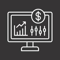 Stock Market Vector Icon