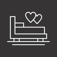 Honeymoon Vector Icon