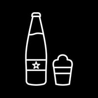 icono de vector de cerveza