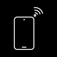 Unique Connected Device Vector Icon