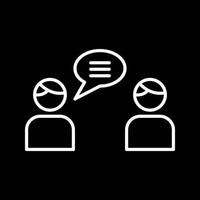Chatting Vector Icon