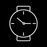 icono de vector de reloj de pulsera