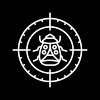 Bug Target Vector Icon