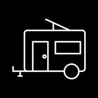 Trailer Vector Icon