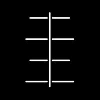 Unique Center Align Vector Icon