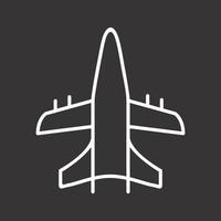 Military Plane Vector Icon