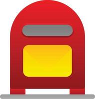 Mailbox Vector Icon Design