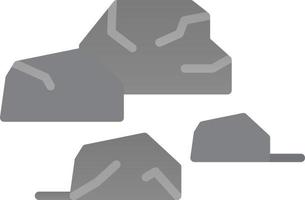 Rock Vector Icon Design