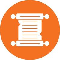 Parchment Vector Icon Design