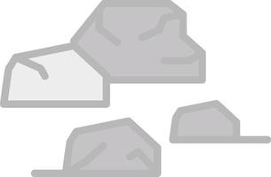 Rock Vector Icon Design