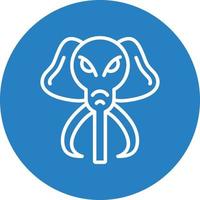 Mammoth Vector Icon Design