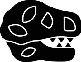 Tyrannosaurus Vector Icon Design