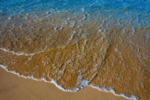 Abandoned sandy beach photo