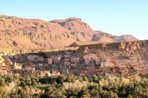 Desert landscape view photo