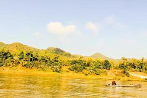 Rural landscape in East Asia photo