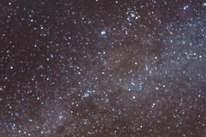 Starry night sky photo
