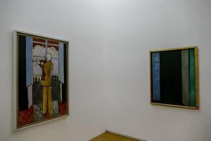 Paintings in the Musee d Orsay in Paris, France, circa October 2022 photo