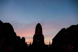 Ancient Buddhist temple in East Asia photo