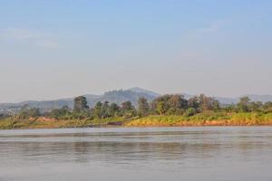 Rural landscape in Eastern Asia photo