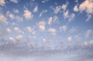 cielo con nubes foto