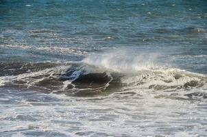 Beach landscape view photo