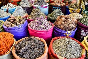 Spices at market photo