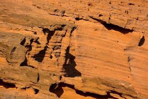 Canyon wall detail photo