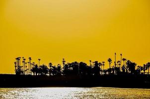 Colourful sky at sunset photo