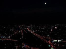 vista nocturna de tailandia foto