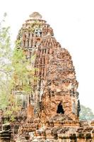 Ancient Buddhist temple in East Asia photo