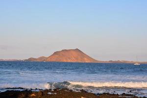 Beach landscape view photo