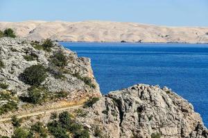 el mar adriático en croacia foto