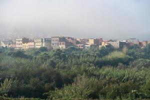 Moroccan landscape view photo