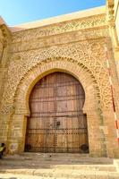 Moroccan architecture view photo
