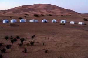 Desert landscape view photo