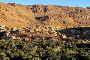 Desert landscape view photo