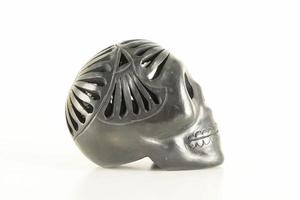 Metal skull view photo