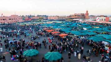Unidentified people in Marrakech, Morocco, circa June 2022 photo