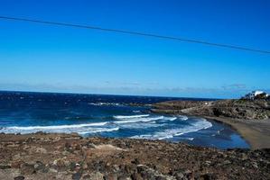 vista al mar azul foto