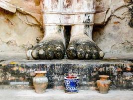 Thai temple decoration photo