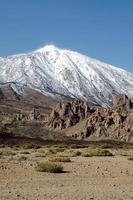 Desert landscape view photo