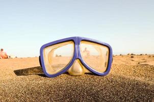 Snorkel on the beach photo