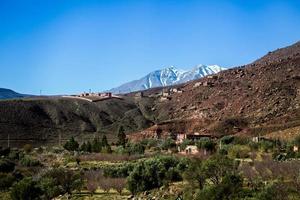 Mountain landscape view photo