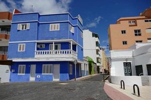 Buildings in Tenerife, on the Canary Islands, circa May 2022 photo