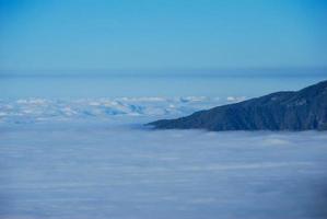 Fog bank view photo