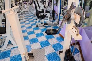 Gym equipment view photo